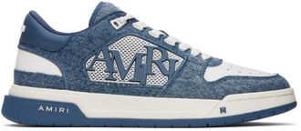 スニーカー AMIRI Men Sneakers Blue AMFOSR1160 ASHLEYBLUE Amiri Classic Low Sneaker - Ashley Blue – As You Are ATX