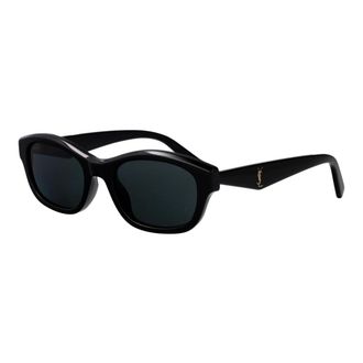 Saint Laurent SL M172 Zonnebril - Dames - Accessoires - Zwart - Maat: 53 MM Nylon