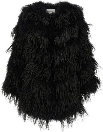 Yves Salomon Caban - Dames - Mantel - Zwart - S - Jassen