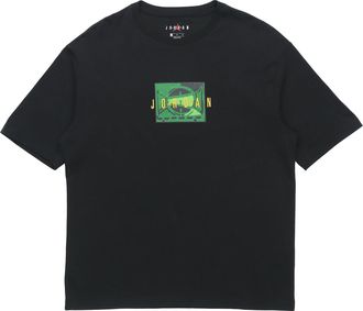 Nike Jordan Air Jordan Sport DNA Logo Printing Short Sleeve Black CJ6222-010