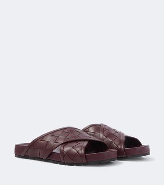 Bottega Veneta Tarik Intrecciato leather sandals