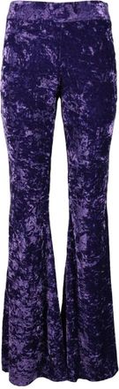 Aniye By Broek - Dames - Wijde Broeken - Paars - M - Polyester - Broeken