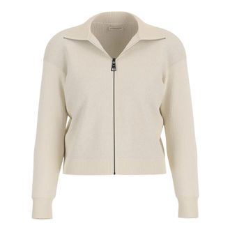 Guess Cardigans, female, White, Size: XL Ribbed Cardigan