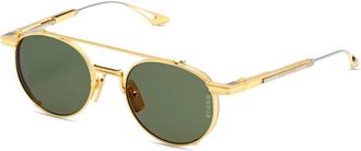 Dita Eyewear Des 018 Eplx. 18 Zonnebril - unisex - Zonnebrillen - Geel - 50 MM - Accessoires