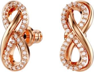Swarovski Hyperbola Crystal Infinity Earrings
