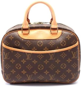 Louis Vuitton Pre-owned Handbags, female, Brown, Size: ONE SIZE Pre-owned Canvas handbags