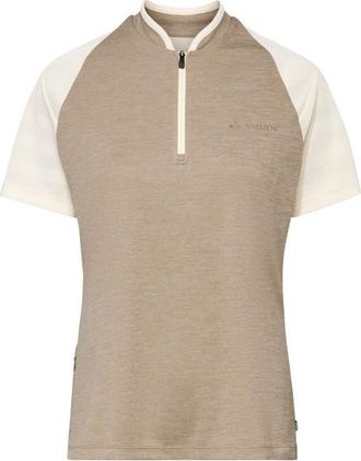 Vaude Tamaro Half Zip Shirt IV Velotrikot f&uuml;r Damen | beige