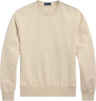Ralph Lauren Sweatshirt - Heren - Sweatshirts - Beige - S - Katoen - Hoodies & sweatvesten