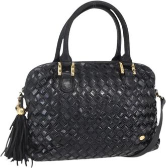 Bally Pre-owned Handbags, female, Black, Size: ONE SIZE Pre-owned Leather Handbag