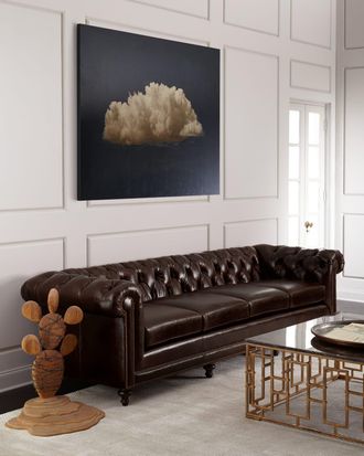 Massoud Davidson 119 Four-Cushion Chesterfield Sofa