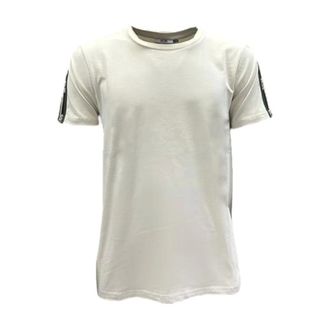 GCDS T-Shirts, male, Beige, XS, Short Sleeve T-Shirt