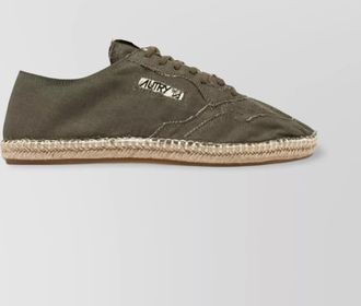Autry canvas espadrilles jute sole