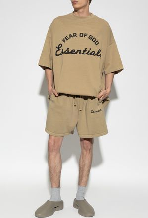 Fear of God Shorts With Logo, Mens, Beige