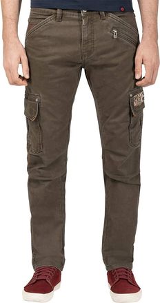 Timezone Mens Regular RogerTZ Pants, Sludge Green (4078), 32W / 34L