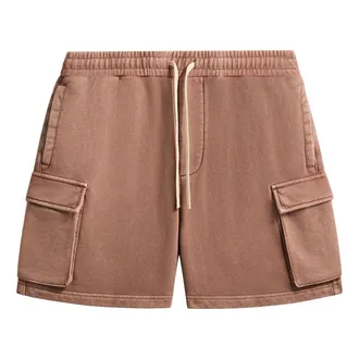 Kith 101 Sueded Fleece Fairfax Cargo Short Dusty Mauve KHM061234-603