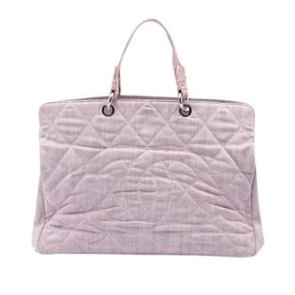 Chanel Bolso Tote Acolchado Pre-owned - Pre-owned - Mujer - Rosa - ONE SIZE