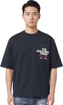 Dsquared2 Dark Navy Crew Neck T-Shirt