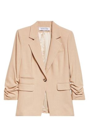 Veronica Beard Battista Dickey Jacket in Stone Khaki at Nordstrom, Size 10