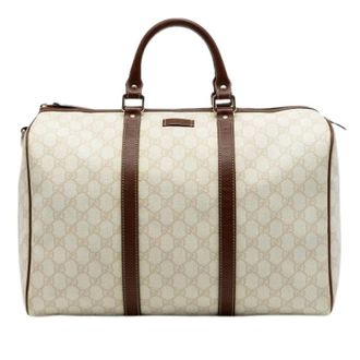 Gucci Pre-owned Boston Bag - unisex - Gucci Vintage - Vintage Weekend Bags - Beige - ONE SIZE - Pre-owned