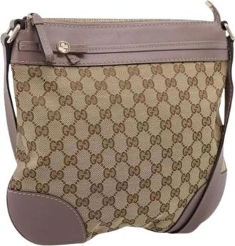 Gucci Borsa a tracolla vintage GG Canvas Pre-owned - - Pre-owned - Donna - Beige - ONE SIZE