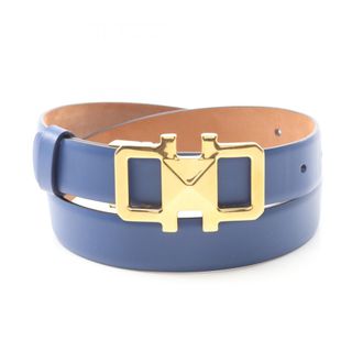 Ferragamo blue gold Standard Belt (Pre-Owned)