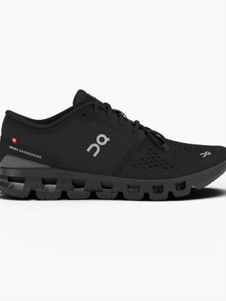 On Mens Cloud X4 Shoes In Black/eclipse