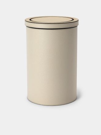 Pinetti Leather Tilting Bin