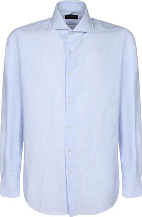 Dell'Oglio Hombre, Camisas, Azul, Talla: M