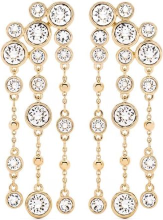 Swarovski Imber drop earrings - women - Swarovski Crystal/Gold Plated Brass - One Size