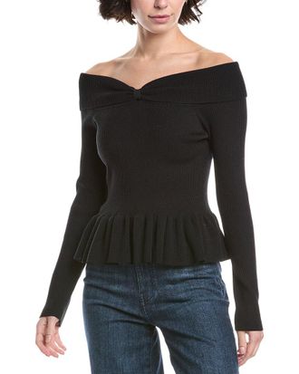 525 america Morgan Peplum Top