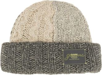 Ganni Cap With Logo-Donna