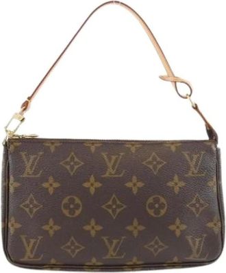 Louis Vuitton Pre-owned Mini Bags, female, Brown, Size: ONE SIZE Pre-owned Pochette Accessoires