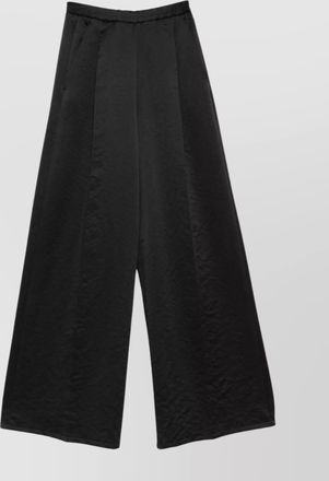 Forte_Forte high waist wide leg trousers with pockets