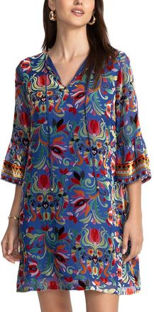 Johnny Was Sofiya Silk-Blend Dress