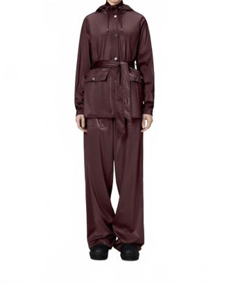 Rains Womens Curve Jacket In Depth