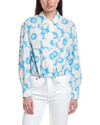 Marimekko Rypytys Unikko Button Front Shirt