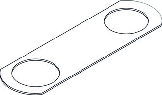 Axor Placa De Montaje Axor Citterio C De Hansgrohe, 49449000