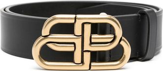Balenciaga BB Leather Belt