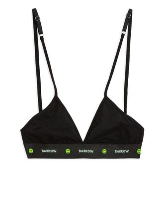 Barrow logo-band triangle bras (pack of three) - Black
