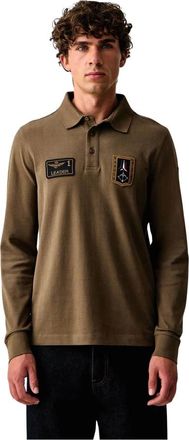 Aeronautica Maglia a maniche lunghe - - Tops - Uomo - Marrone - 2XL
