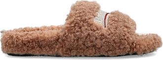 Balenciaga Sandalias Furry - Shoes - Mujer - Beige - 39 EU