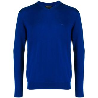 Emporio Armani Uomo, Maglie, Blu, L, new