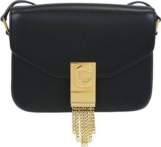 Celine 2019 small C Pampille shoulder bag - Zwart