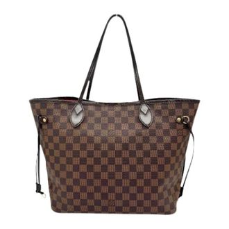 Louis Vuitton Pre-owned Tote Bags, female, Brown, Size: ONE SIZE Pre-owned Vintage Damier Tote Bag