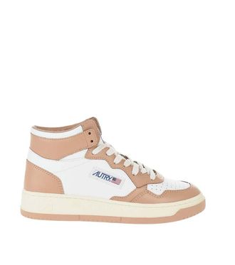 Autry Brown High-Top Sneakers