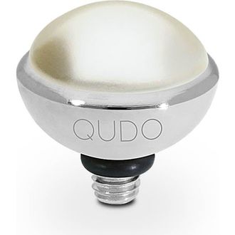 Qudo Bottone Top 0.4 - Silver in Cream Pearl at Nordstrom