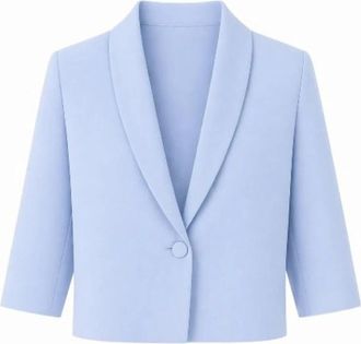 2-Biz Blazer - Dames - Blazers - Blauw - M - Jassen