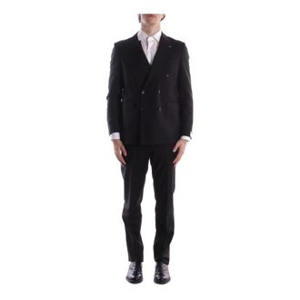 Tagliatore Hombre, Trajes, Negro, Talla: 2XL