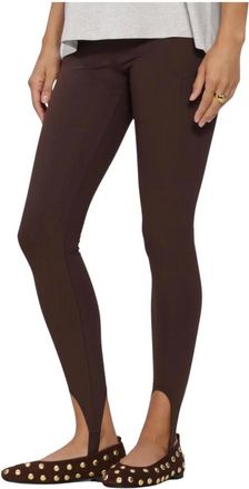 ALIX The Label Alix The Label - Clean Legging - Dames - Broeken - Bruin - Maat: XS Zijde
