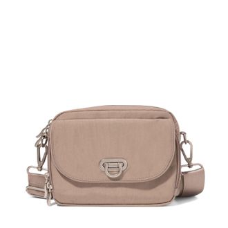 Baggallini Coastal Flip Lock Camera Bag Crossbody